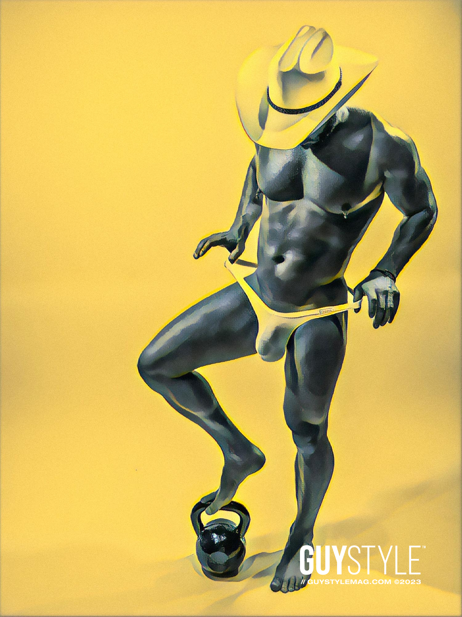 Maxwell Alexander's New Homoerotic Art Drop: A Confluence of AI, Sensuality, and Rebellion – Homoerotic Art ©2023 MAXWELL ALEXANDER