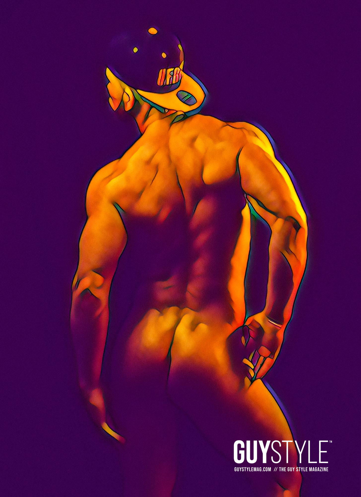 Maxwell Alexander's New Homoerotic Art Drop: A Confluence of AI, Sensuality, and Rebellion – Homoerotic Art ©2023 MAXWELL ALEXANDER