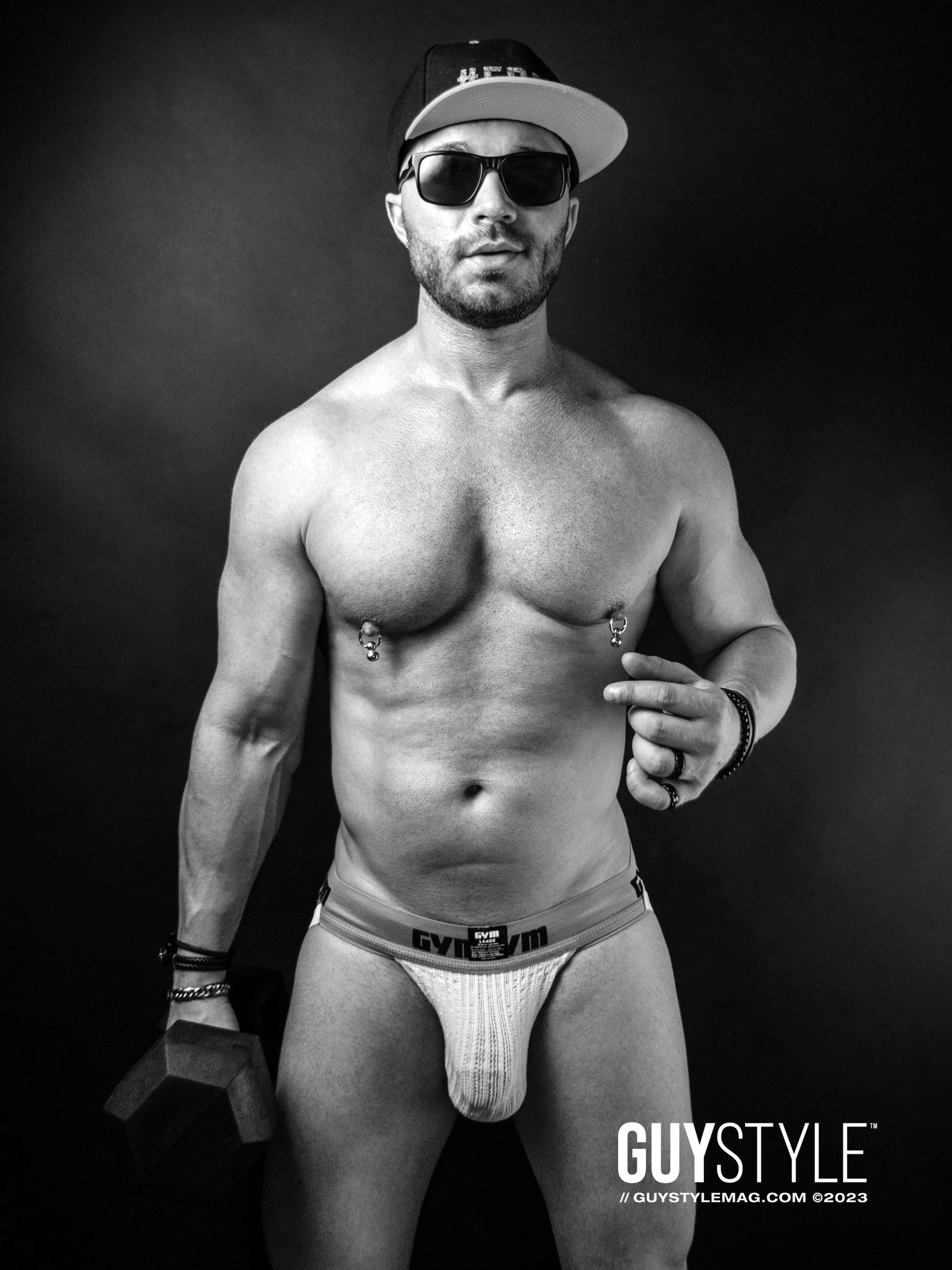 The Classic GYM Jockstrap: Athletic Elegance and Hefty Bulge Redefined – Men's Underwear Reviews with Fitness Model Maxwell Alexander