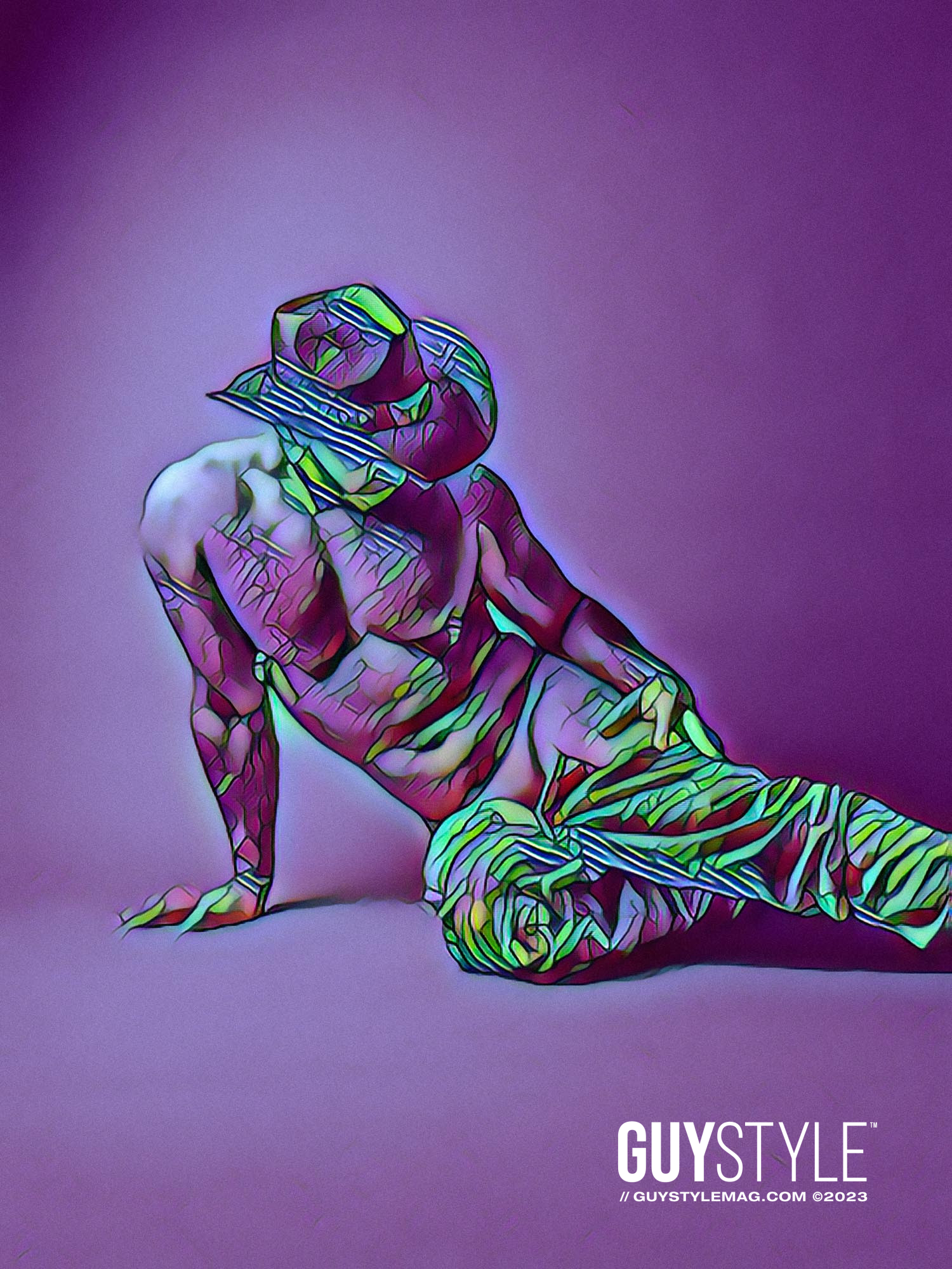 Fine Cock Art Drop – Homoerotic Art by Maxwell Alexander – Fine Art Prints – Gay Art Print