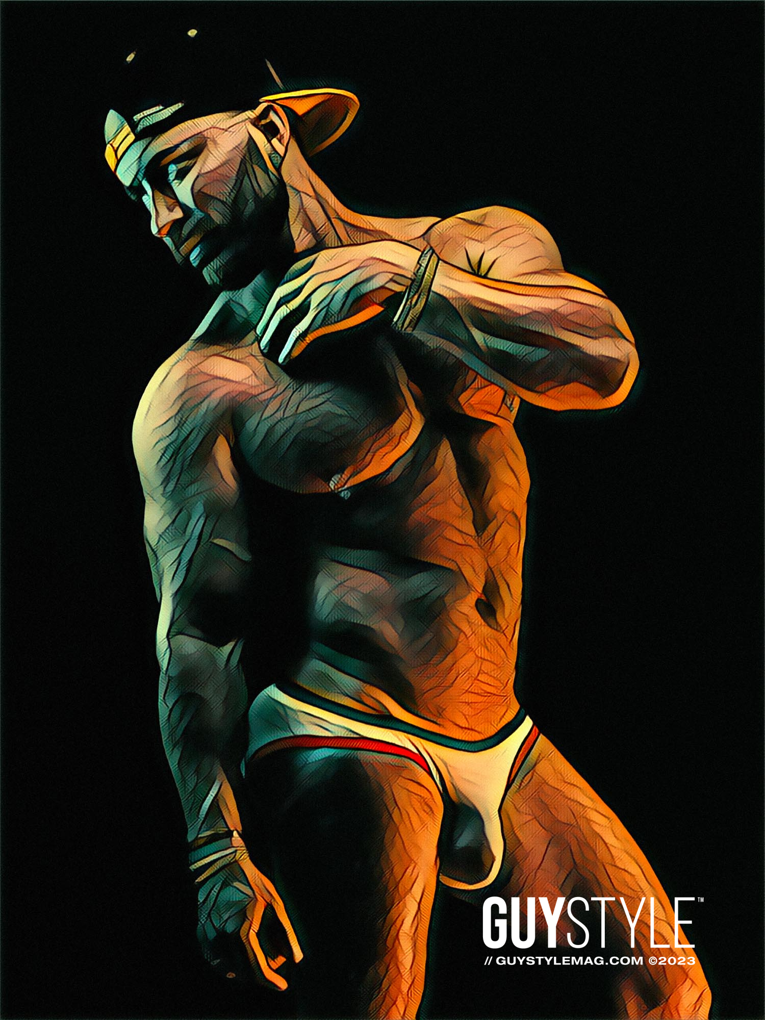 The Allure of Gay Art Prints: Celebrating the Athletic Male Body with Maxwell Alexander – Gay Art for Sale – Famous Gay Art – Best Gay Art – Male Gay Art – Best Homoerotic Art – Gay Artwork