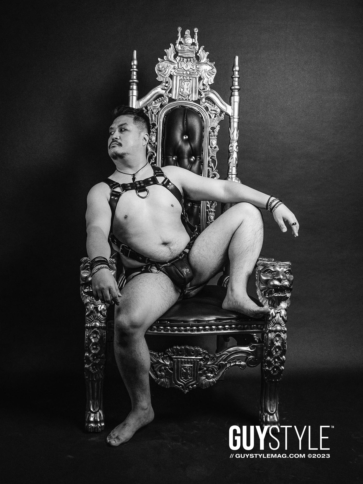 Rediscovering Power, Pride, and Positivity: 'Henry the Great' Male Boudoir Photoshoot by Photographer Maxwell Alexander – NYC Men's Boudoir Photography – Duncan Avenue Studios