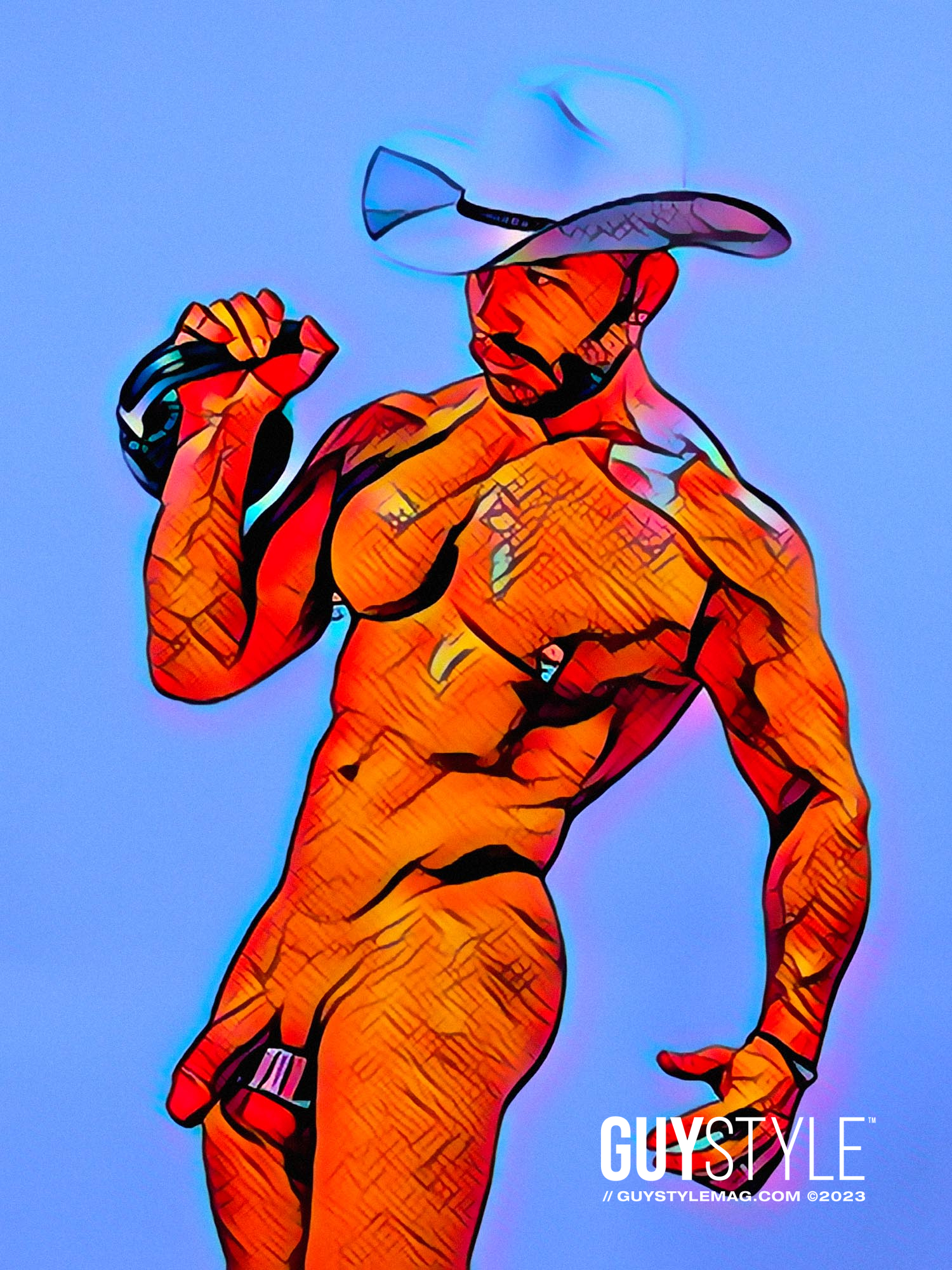 Exploring Maxwell Alexander's Provocative Homoerotic Digital Art Drop