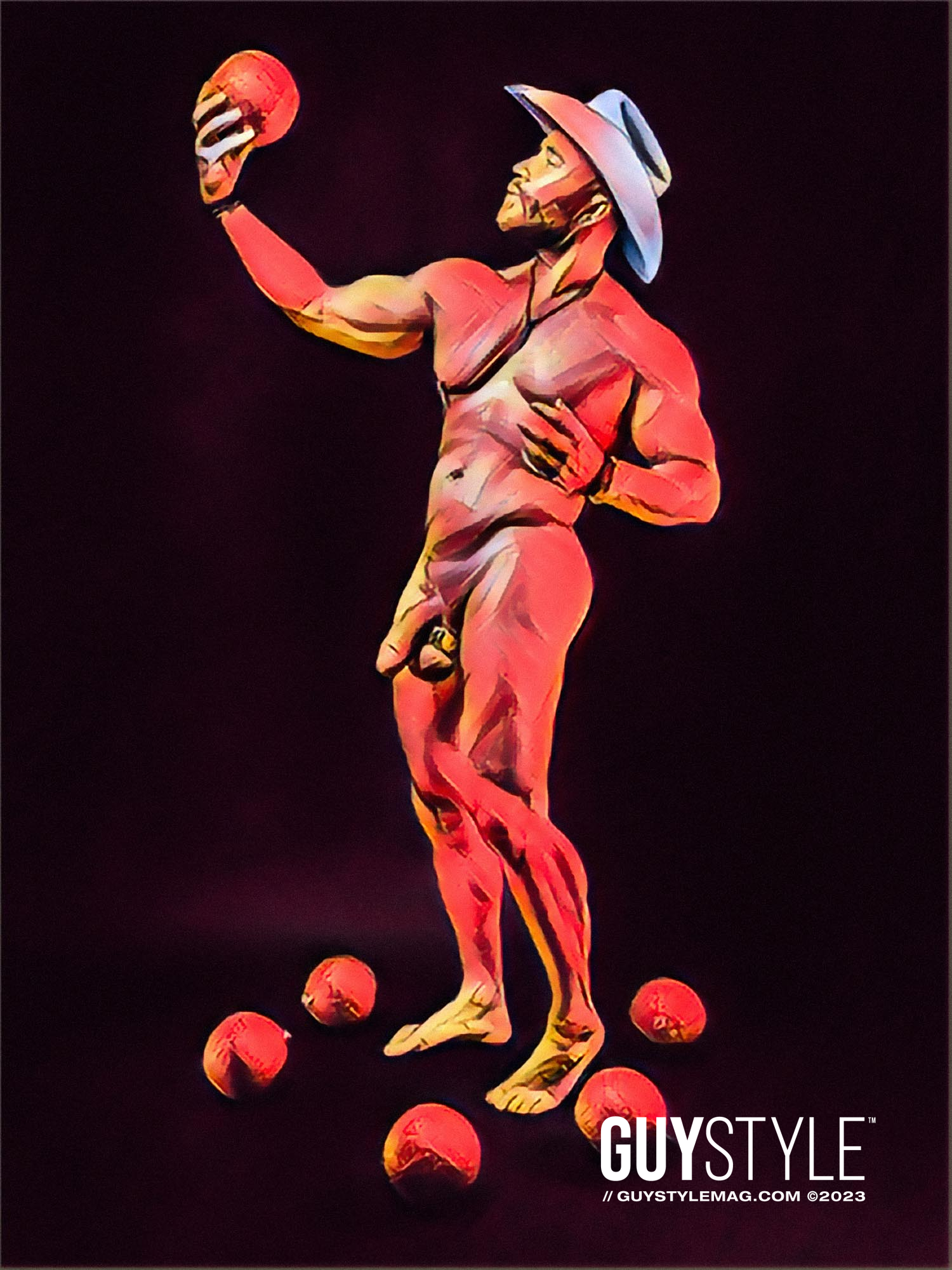 Exploring #FRESH and Provocative Homoerotic Digital Art Drop by Queer Artist Maxwell Alexander – Presented by HARD NEW YORK Queer Art Prints