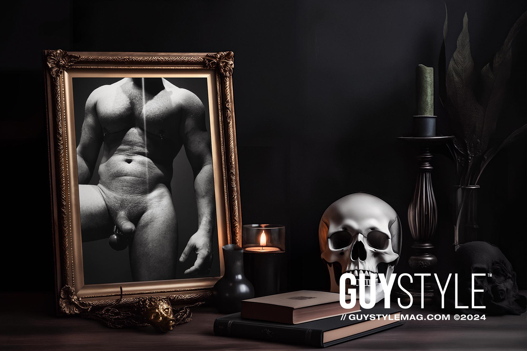 Exploring the Depths of Desire: The Erotic Gay Art Prints of Maxwell Alexander – Homoerotic Art – Presented by HARD NEW YORK