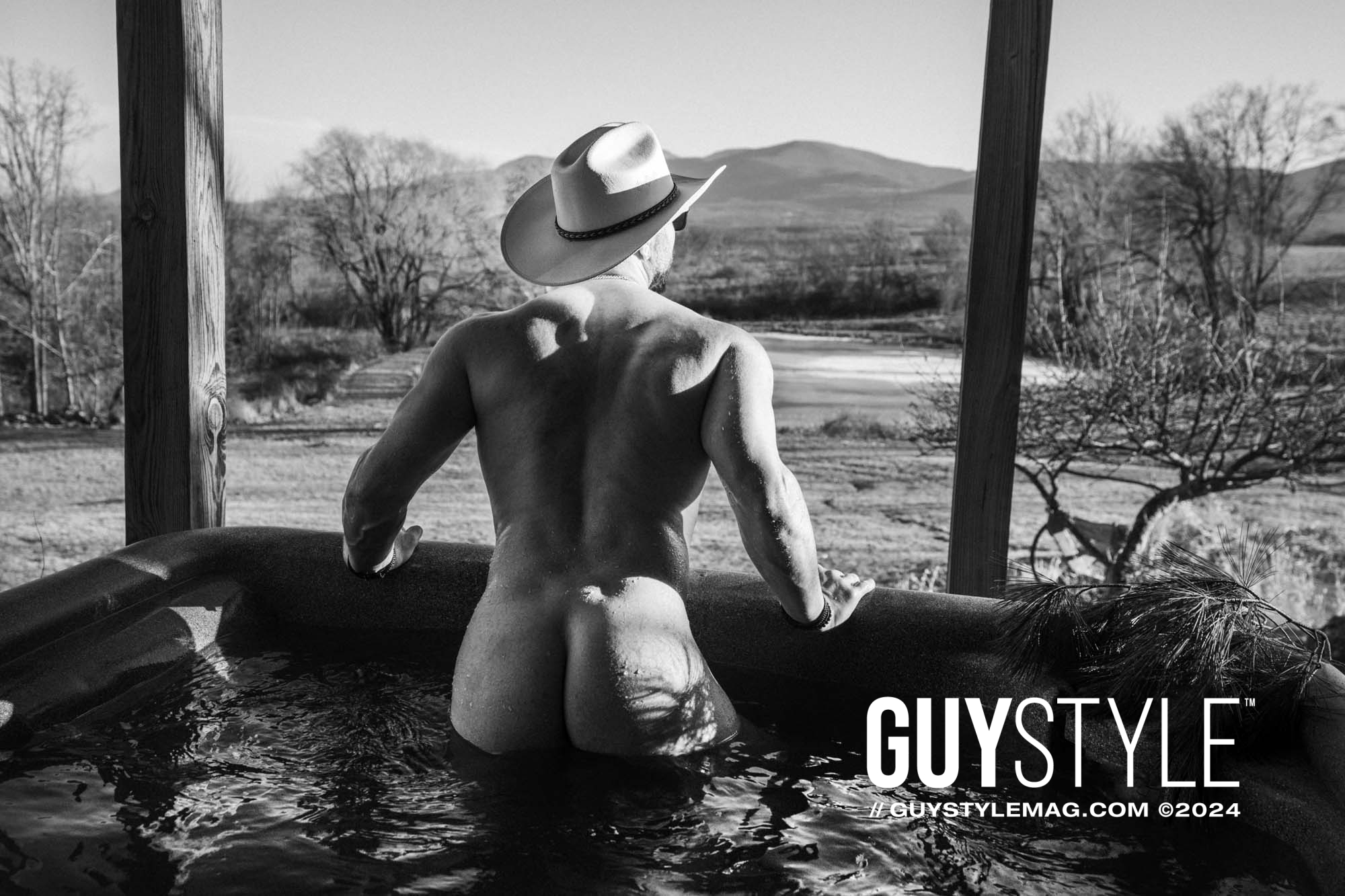 Embracing the Ethereal: "Cabin Life: Adventures of the Cocky Cowboy" by Maxwell Alexander – Male Boudoir – Homoerotic Art – Presented by Duncan Avenue Studios