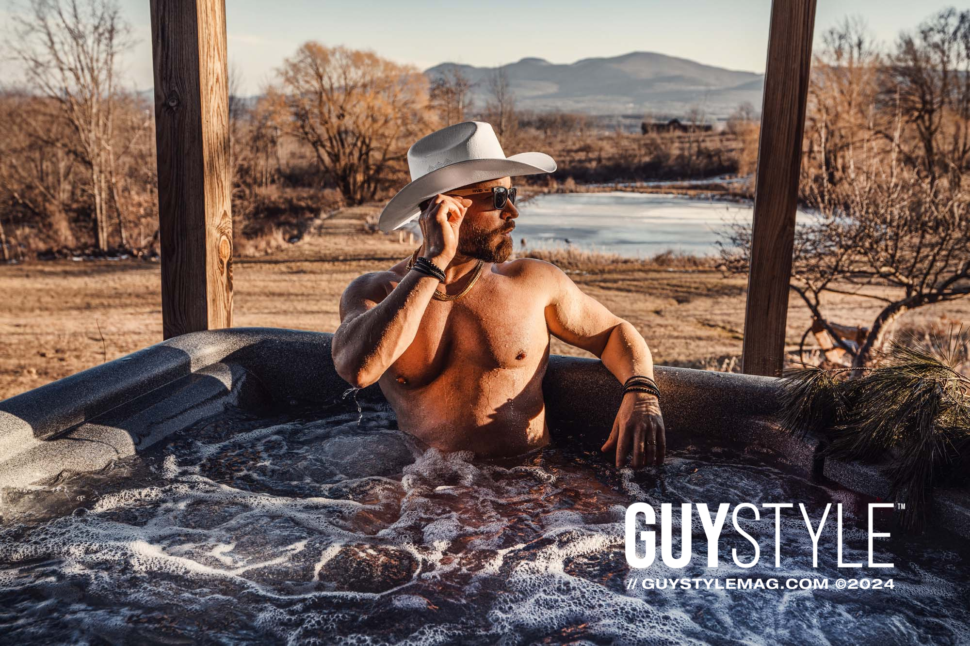 Embracing the Ethereal: "Cabin Life: Adventures of the Cocky Cowboy" by Maxwell Alexander – Male Boudoir – Homoerotic Art – Presented by Duncan Avenue Studios