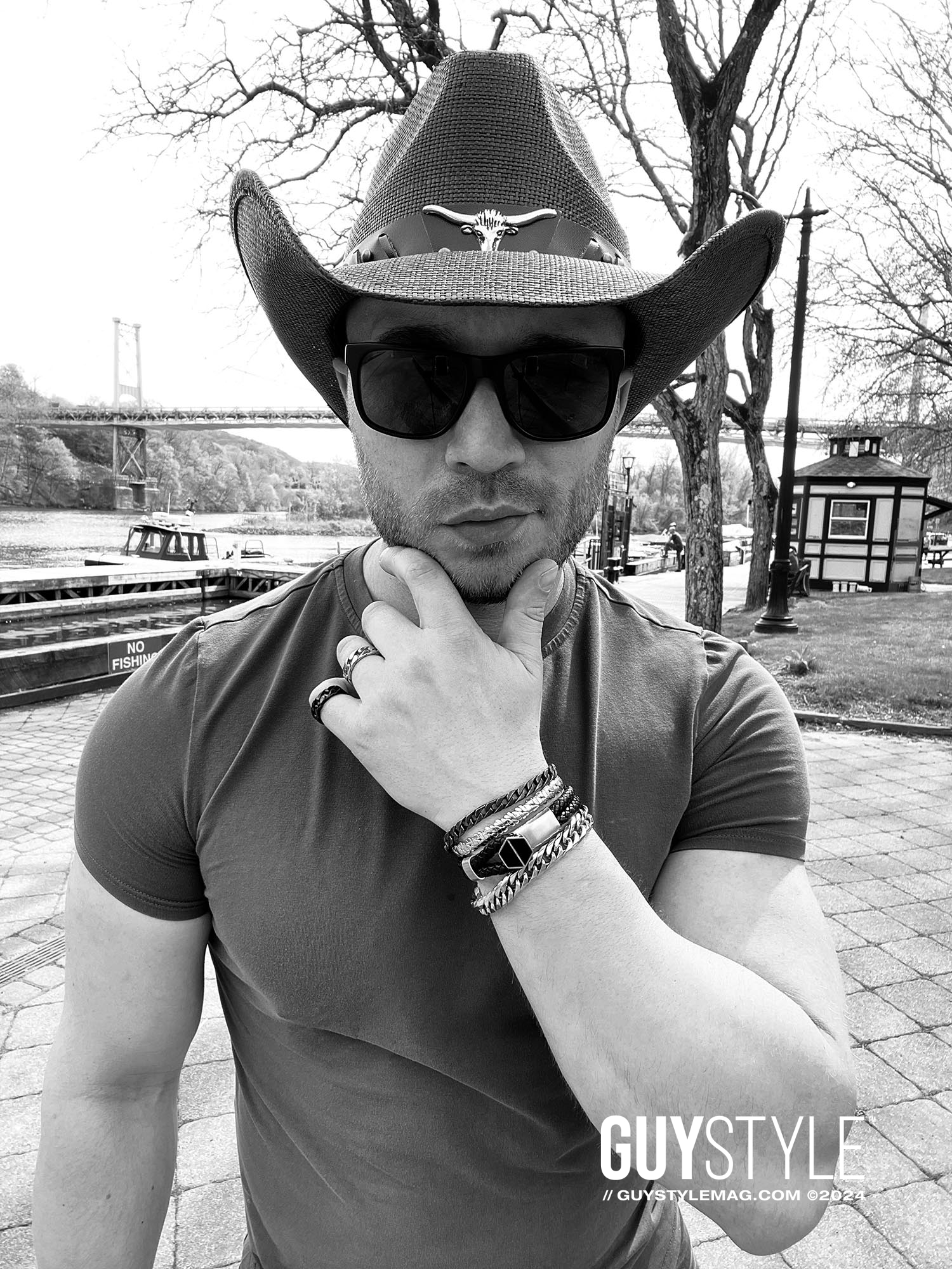 Embrace the Urban Cowboy Aesthetic: Top Bracelets for Men to Elevate Your Style – Presented by HARD NEW YORK – Fashion Accessories and Apparel for Men