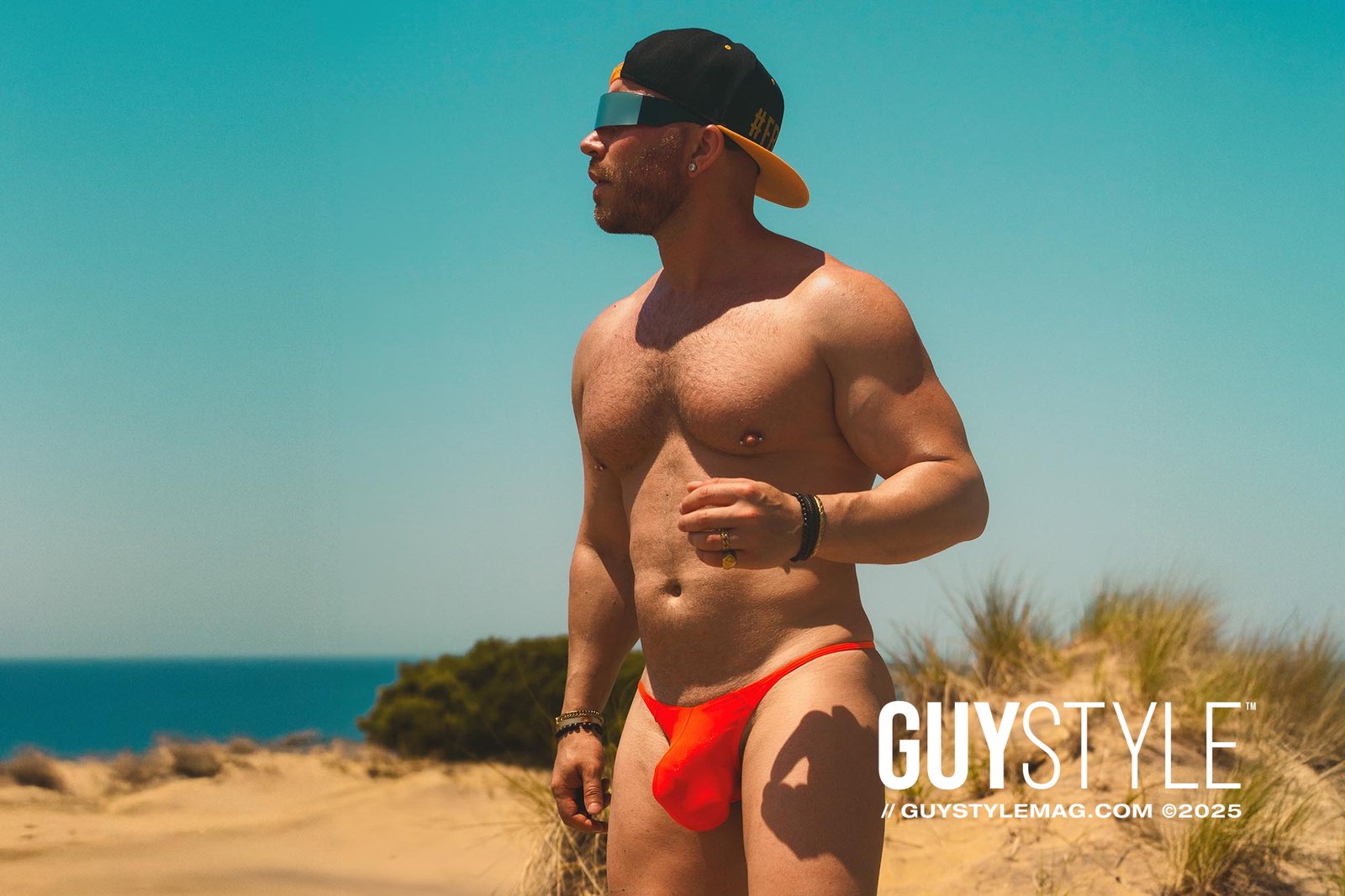 Bulge Fashion Unleashed: The Ultimate Guide to Men’s Swimwear, Pouch Underwear, and All-Day Cock Rings – Presented by HARD NEW YORK – Men's Fashion Accessories and Homoerotic Art Prints Gallery